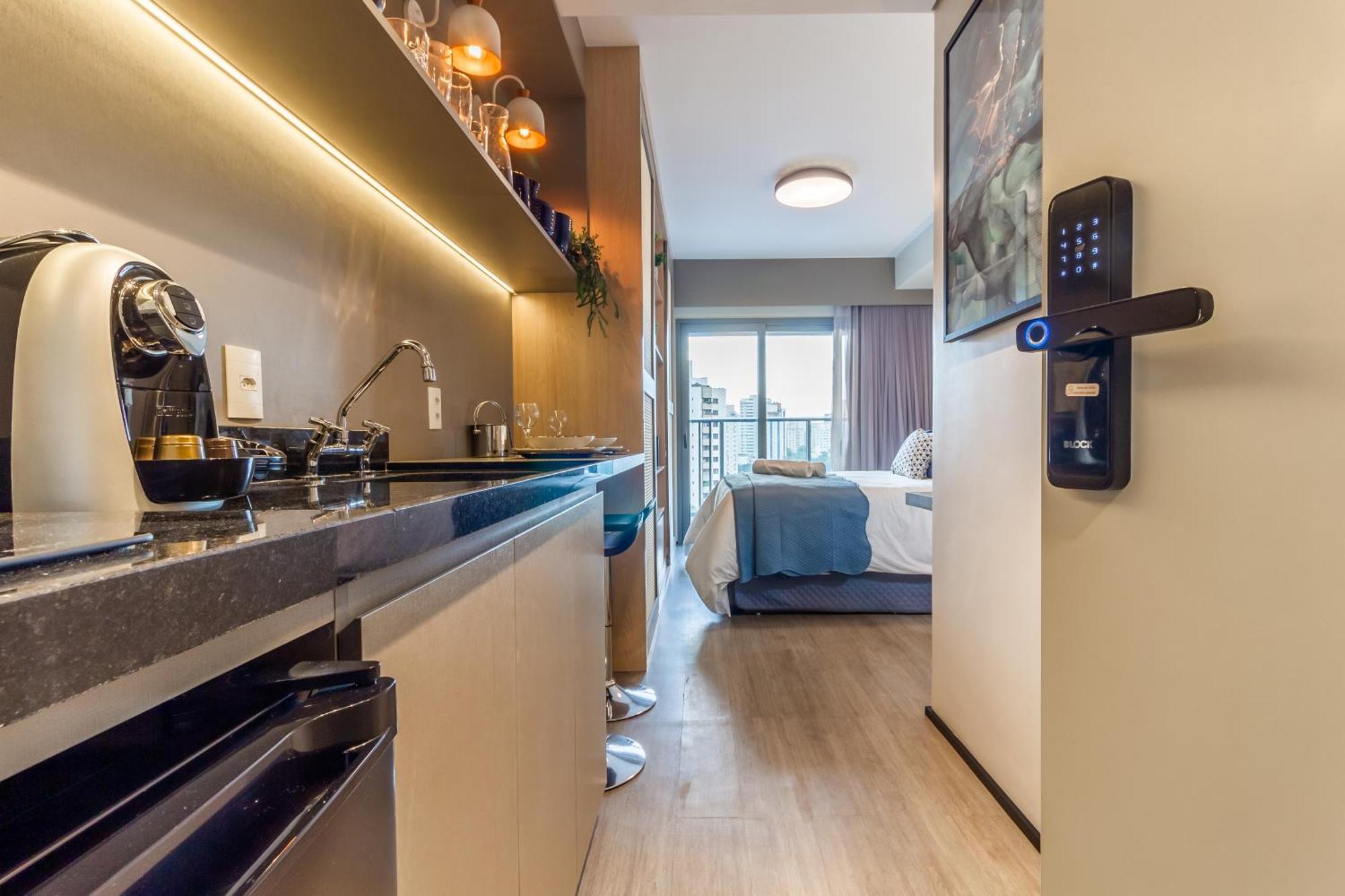 Studios No Melhor Ponto De Moema Garagem Lazer E Metro Perto Wifi Gratis Сан-Паулу Екстер'єр фото